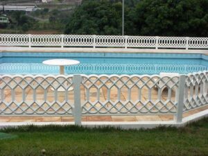 Grade de concreto Indiana A 2mX0,7m
