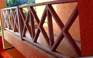 Grade de concreto Xis 2mX0,8m - Imagem 3