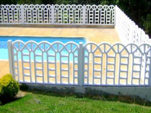Grade de concreto Janelas 2mX1m