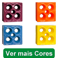 Elementos Vazados Esmaltados Flor