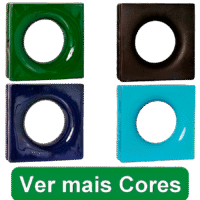 Elementos Vazados Esmaltados Lua