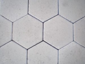Bloco Sextavado de concreto 20x6cm - Imagem 3