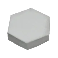 Bloco Sextavado de concreto 20x6cm