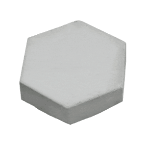 Bloco Sextavado de concreto 20x6cm