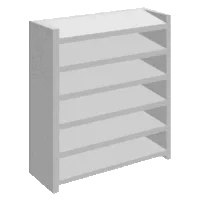 Elemento vazado Cobogó de concreto Veneziana 6 30x30cm